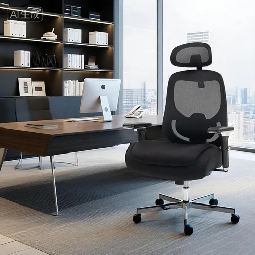 Miniatura 2 de Silla de Oficina Grande y Alta de 750 LBS, Silla Ejecutiva de Servicio Pesado con Brazos 4D, Silla Ergonómica de Escritorio para Computadora