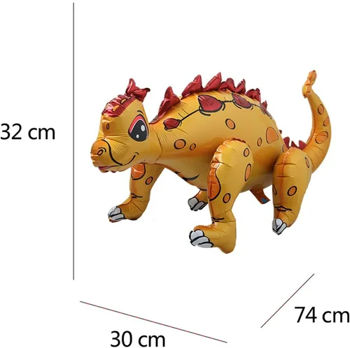 Miniatura 4 de Globos de dinosaurio de pie con diseño de tiranosaurio para fiesta de cumpleaños, baby shower. Kit de decoración de suministros inflables