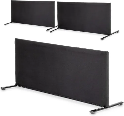 GoSports Pickleball Ball Barrier 3 Pack - Choose Brandable or Pre-Branded - Court Dividers for Pickleball Courts