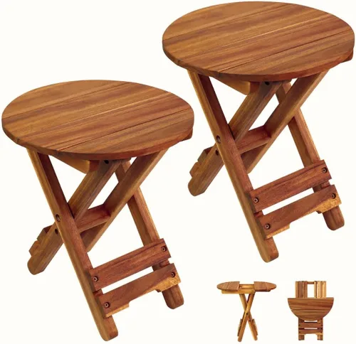 Mesa de patio pequeña, mesa auxiliar plegable al aire libre, mesa auxiliar portátil, mesa auxiliar pequeña, mesa auxiliar, mesa auxiliar pequeña,