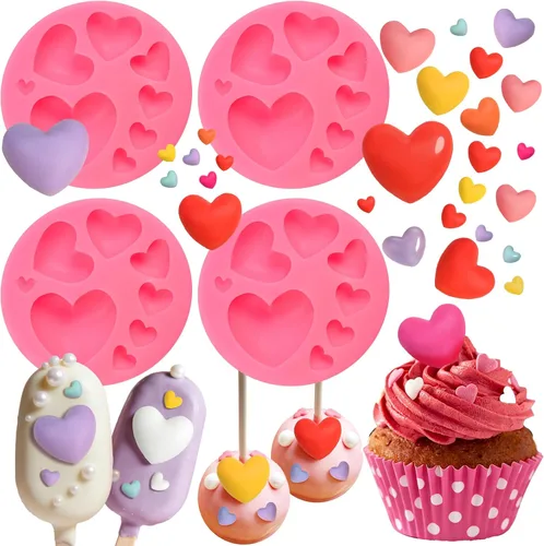 Miniatura 14 de 5 moldes de silicona para números de letras, molde de silicona de hojas de rosa, molde de números del alfabeto para fondant de chocolate, dulces