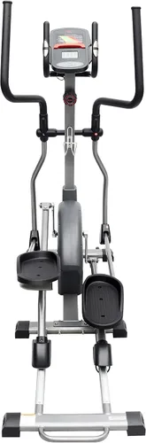 Miniatura 9 de Sunny Health & Fitness Cardio Climber Stepping Máquina de ejercicio elíptica para el hogar con 8 niveles de resistencia magnética, monitor