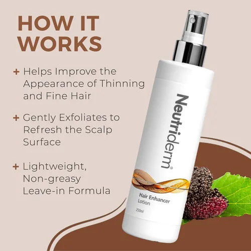 Miniatura 5 de Loción para reforzador el cabello, de Neutriderm, 8.45 onzas líquidas
