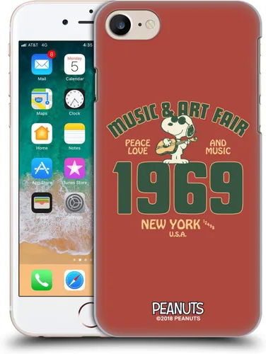 Miniatura 10 de Head Case Designs Funda rígida con licencia oficial de Peanuts Snoopy Woodstock Far Out Woodstock 50th compatible con Apple iPhone 15 Plus