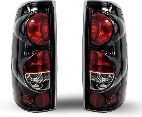 Miniatura 6 de Winjet Luces Traseras Para Chevy Chevrolet Silverado 1999 2000 2001 2002 2003 2004 2005 2006 1500/2500/3500 GMC Sierra 1999-2003 Conjunto de Luces