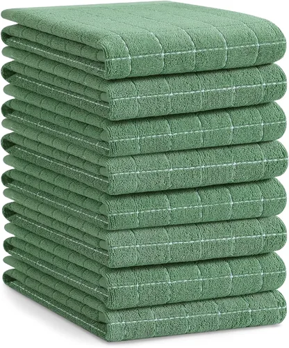 Miniatura 106 de Homaxy Paños de cocina 100% algodón de felpa, toallas de cocina ultra suaves y absorbentes para la cocina, adecuadas para secar y lavar platos