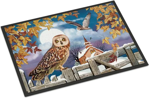 Miniatura 44 de Caroline's Treasures PRS4045MAT - Tapete para puerta delantera, 18 x 27 pulgadas, para interiores y exteriores, para entrada, antideslizante