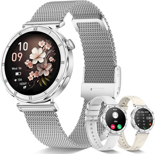 Miniatura 10 de Smart Watches for Women (Answer/Make Calls),1.27" AMOLED Smartwatch with Heart Rate/Sleep Monitor,120+ Sport Modes Fitness Tracker with Bluetooth