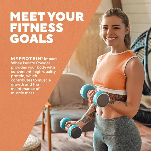 Miniatura 8 de Myprotein Impact - Aislado de proteína de suero de leche, 2.2 libras (40 porciones) de caramelo salado, 0.88 oz de proteína y 0.18 oz de BCAA por