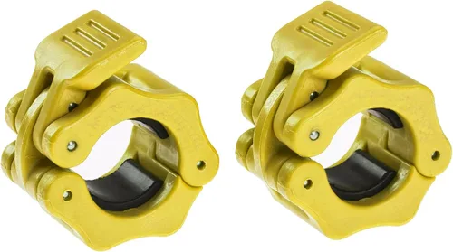 Miniatura 6 de Abrazaderas para barra de 1 pulgada, collares de ejercicio de 1 pulgada (25 mm) Juego de 2 clips de collar de bloqueo de liberación rápida para Negro