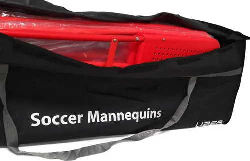 Miniatura 5 de Paquete de maniquí de entrenamiento de fútbol resistente con 5 maniquíes y 1 bolsa de maniquíes - 4 estilos
