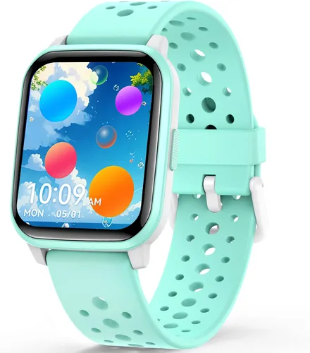 Miniatura 12 de Reloj Inteligente Butele para Niños, Reloj Inteligente para Niños de 4 a 16 Años con Modo de Sueño, 19 Modos Deportivos, Podómetro, Regalo de Azul