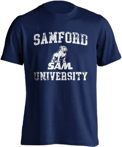 Miniatura 45 de Sport Your Gear NCAA Camiseta de manga corta retro con licencia oficial de aspecto desgastado para el día del juego, camiseta de espíritu deportivo
