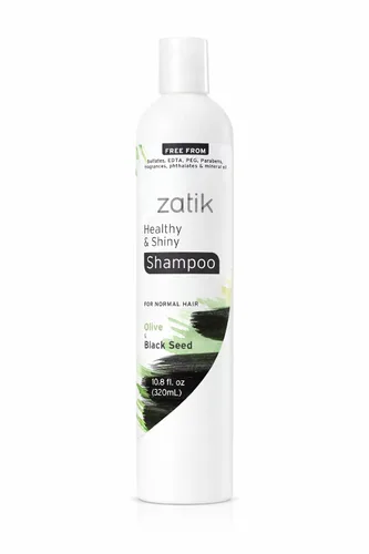 Miniatura 11 de Zatik Naturals - Champú hidratante profundo con coco y caléndula - Vegano, biodegradable, pH equilibrado, para cabello teñido y seco, libre