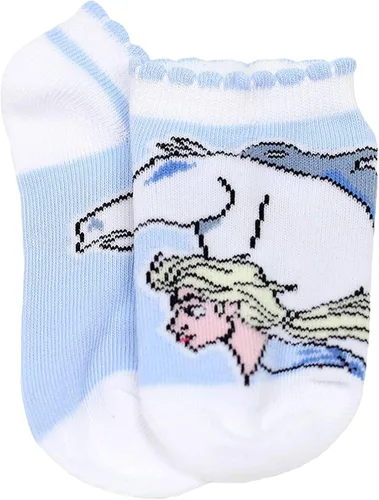 Miniatura 5 de Disney Frozen 2 Elsa Anna - Juego de 5 calcetines para niñas pequeñas