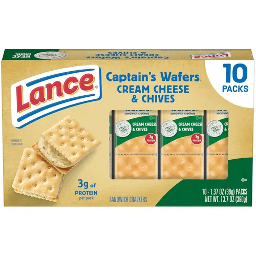 Miniatura 17 de Lance Galletas tipo sándwich, hechas con galletas integrales, mantequilla de maní, 10 paquetes individuales