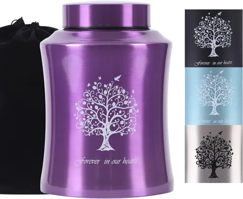 Miniatura 11 de Urnas del Árbol de la Vida para Cenizas Humanas - Urnas de Cremación para Adultos para Funeral, Entierro o Hogar - Urna Decorativa para Cenizas