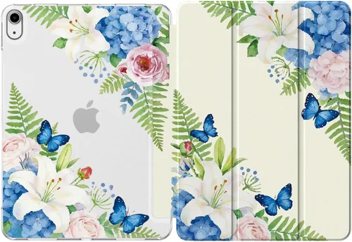 Miniatura 22 de MoKo para iPad Air de 11 pulgadas, funda para iPad Air de 7ª/6ª generación M3/M2 2025/2024, iPad Air de 5ª/4ª generación de 10.9" 2022/2020, Rojo