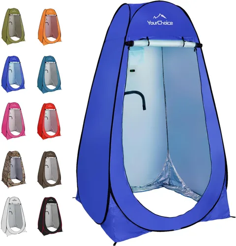 Miniatura 15 de Your Choice Tienda de Ducha Emergente de Privacidad - Tienda de Cambio Portátil para Camping, Playa y Senderismo - 6.2 Pies Ligera con Bolsa de Negro