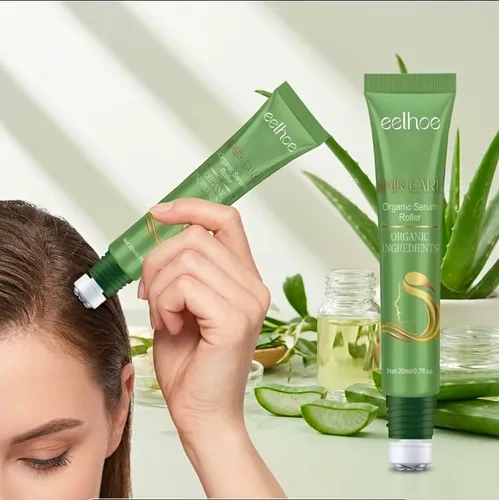 Miniatura 4 de Eelhoe Hair Care - Rodillo de suero orgánico con ingredientes orgánicos, tratamiento para el cuero cabelludo, 0.7 onzas líquidas
