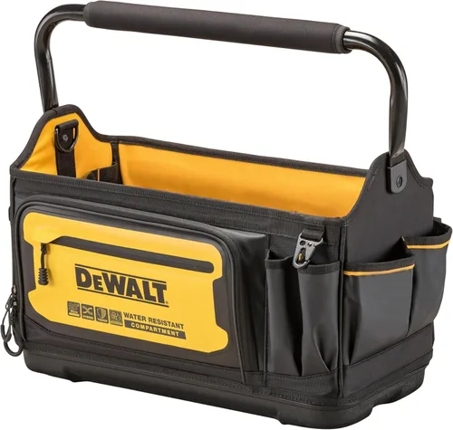 DEWALT Bolsa de herramientas, bolsa de herramientas con tapa abierta, 20 "x 10" (DWST560106)