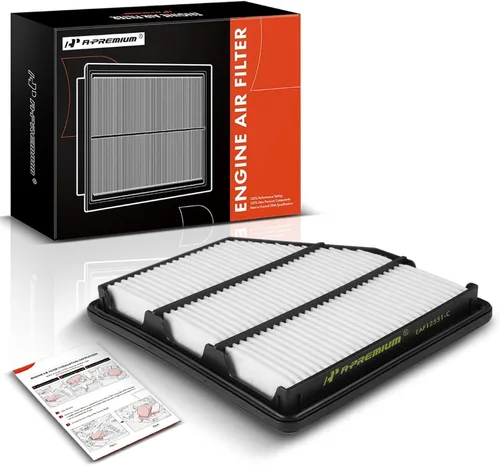 A-Premium Filtro de aire de motor delantero compatible con Nissan Altima 2019 2020 2021 2022 2023 2.5L, repuesto # 16546-6CA0A