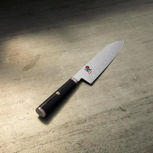 Miniatura 3 de Miyabi Kaizen - Cuchillo Santoku de borde hueco de 5.5 pulgadas Acero inoxidable