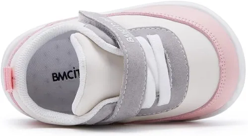 Miniatura 5 de BMCiTYBM Zapatos para caminar para bebés, niños y niñas, zapatillas de deporte antideslizantes 6 9 12 18 24 meses