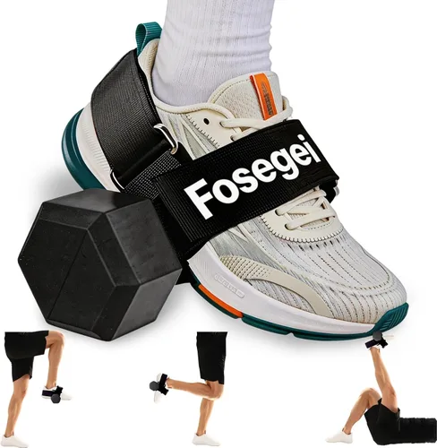 Fijación de pie con mancuernas, entrenador Tibialis, pesas ajustables para tobillo, entrenamientos de piernas en casa para flexores de cadera,