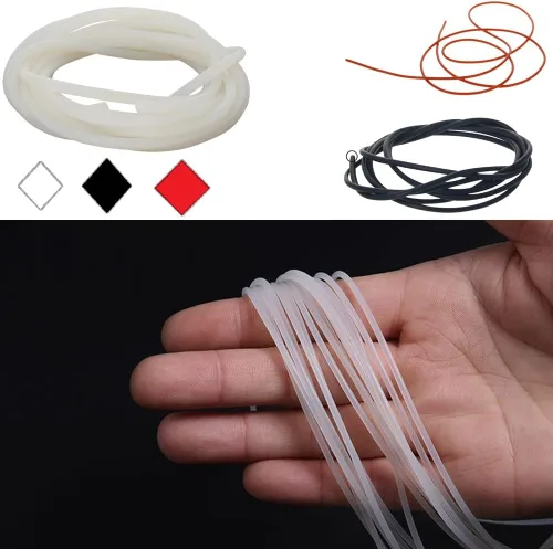 Miniatura 7 de Othmro Tubo de inserción de flexión de silicona suave de 0.08 pulgadas de diámetro para tubos rígidos, 3.28 pies de moldeado de tubos rígidos