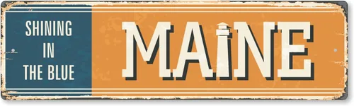 Miniatura 30 de SmartSign Letrero de metal vintage de 4 x 14 pulgadas "Welcome To New Jersey State", aluminio a prueba de óxido de 40 mil con recubrimiento