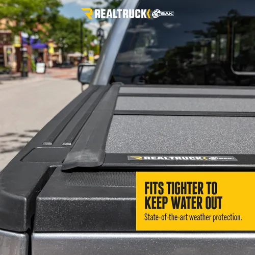 Miniatura 5 de RealTruck BAK BAKFlip MX4 - Cubierta rígida plegable para caja de camioneta 448524 Se adapta a 2016-2025 Nissan Titan XD 6 pies 7 pulgadas caja