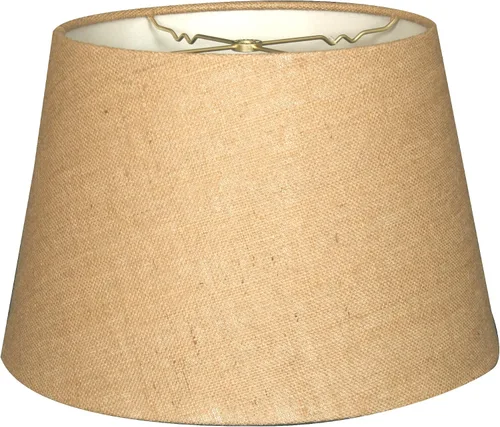 Miniatura 16 de Royal Designs, Inc. Persiana de tambor poco profundo cónico, HB-606-12BG, beige, 8 x 12 x 8.5
