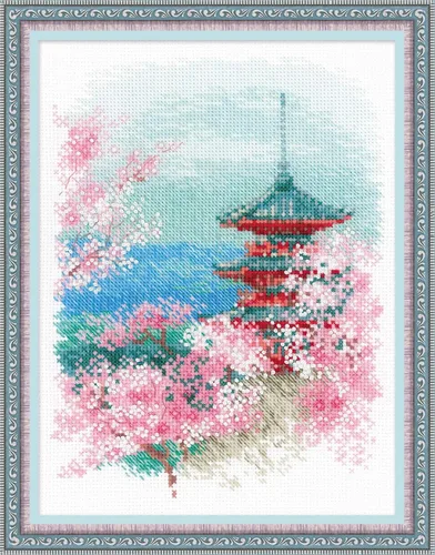 Miniatura 11 de RIOLIS - Eastern Fairy Tale 2099, kits de punto de cruz de animales 15¾"x11¾ ¾