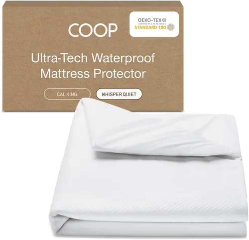 Miniatura 15 de Coop Home Goods Protector de colchón impermeable ultra fresco, tamaño individual, protector de colchón refrescante, lavable a máquina, funda de cama