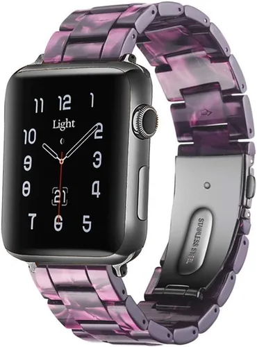 Miniatura 15 de Bandas para Apple Watch Light House - Correas de resina ligera de moda para iWatch para mujeres y hombres 38mm/40mm/41mm/42mm (Series 11 10)