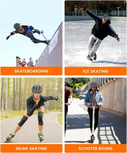 Miniatura 4 de Besttravel Casco de patineta, cascos de bicicleta de ajuste, multideporte, patinaje, longboard, casco de viaje para hombres y mujeres Medium