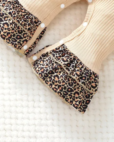 Miniatura 6 de Renotemy Ropa de bebé recién nacido, ropa de algodón y lino, monos sólidos con volantes, ropa de bebé para niña