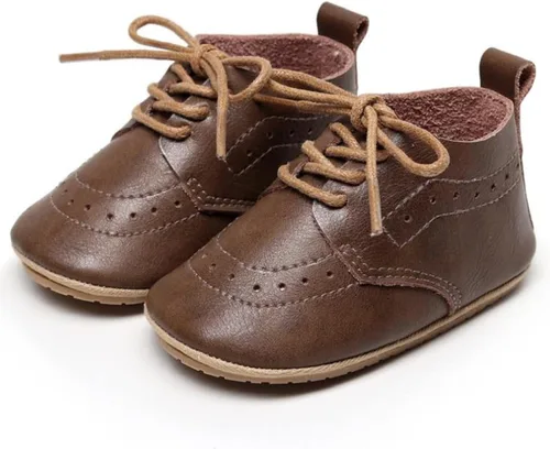 Miniatura 2 de Mocasines de cuero para bebés, niños y niñas, cómodos zapatos de vestir Oxford, zapatos de boda, zapatos para primeros pasadores, zapatos de cuna