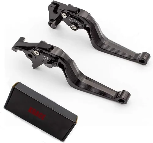 Miniatura 10 de Krace CNC 3D textura motocicleta ajustable forma de serpiente tipo embrague palancas de freno para Honda Z125 mono bike 2018-2019 CB300R 2019