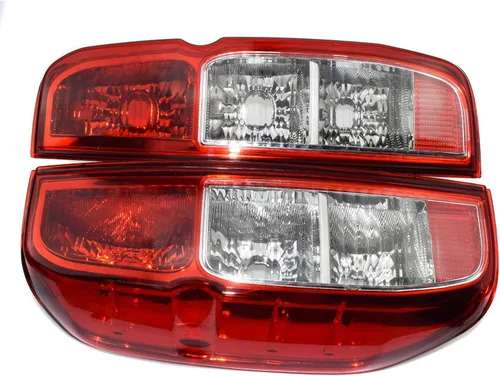 Miniatura 5 de Cubierta de la lámpara de la luz trasera trasera izquierda y derecha trasera para Nissan D40 Navara Frontier Pickup 2005-2012