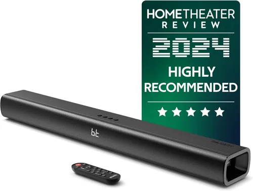 Majority Barra de sonido Bluetooth de 140 W para Smart TV | Barra de sonido inalámbrica 2.1 de 31 pulgadas para TV con sonido 3D | Altavoces de TV