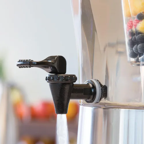 Miniatura 7 de Service Ideas - CBDRT3SS - Despachador de bebidas, sin BPA, de acero inoxidable, redondo, 3 gal. CBDRT3SS acero inoxidable y plástico, certificado