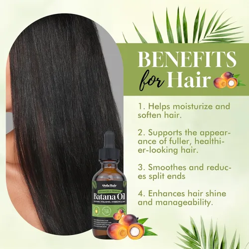 Miniatura 4 de Dolahair Batana Oil for Hair Growth Nourishes Damaged Hair to Prevent Hair Loss Natural Hair Growth and Conditioner Oil 2.02 Fl Oz (Pack of 2)
