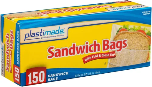 Miniatura 10 de Bolsas de almacenamiento de plástico desechables con lazo giratorio original, tamaño de 1 galón, 75 bolsas, ideales para el hogar, oficina