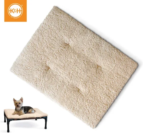 Miniatura 5 de K&H PET PRODUCTS - Cuna elevada para mascotas con centro de malla, varios tamaños
