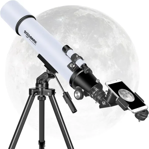 Miniatura 2 de Telescopio para adultos de alta potencia, telescopio refractor profesional de 80 mm de apertura y 900 mm para adultos y principiantes, telescopio