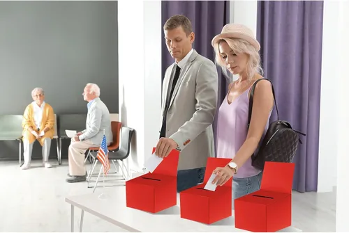 Miniatura 5 de Paquete de 30 cajas de sugerencias para rifas con ranura, cajas de cartón de 6.5 x 4.5 x 4.5 pulgadas con ranura para boletos y cabecera extraíble