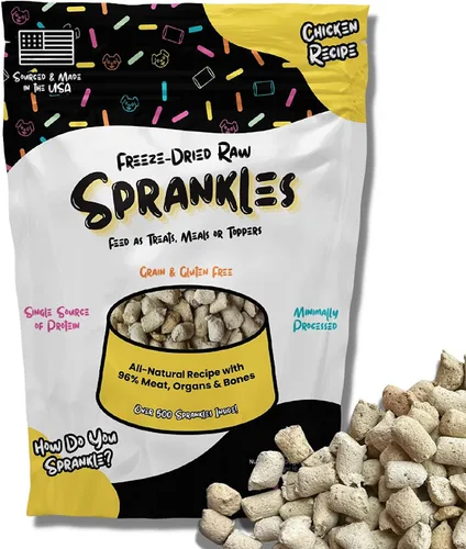 Miniatura 12 de Alimento liofilizado para perros de razas pequeñas y grandes, 6 onzas de carne de res para perros quisquillosos, fabricado en Estados Unidos, sin