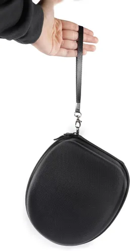 Miniatura 6 de Funda compatible con auriculares DEWALT con banda para el cuello y auriculares 2 en 1 con altavoces integrados (negro)